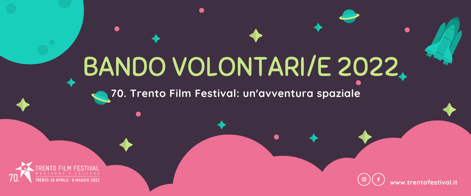 Il Trento Film Festival cerca giovani volontari per la 70. edizione!