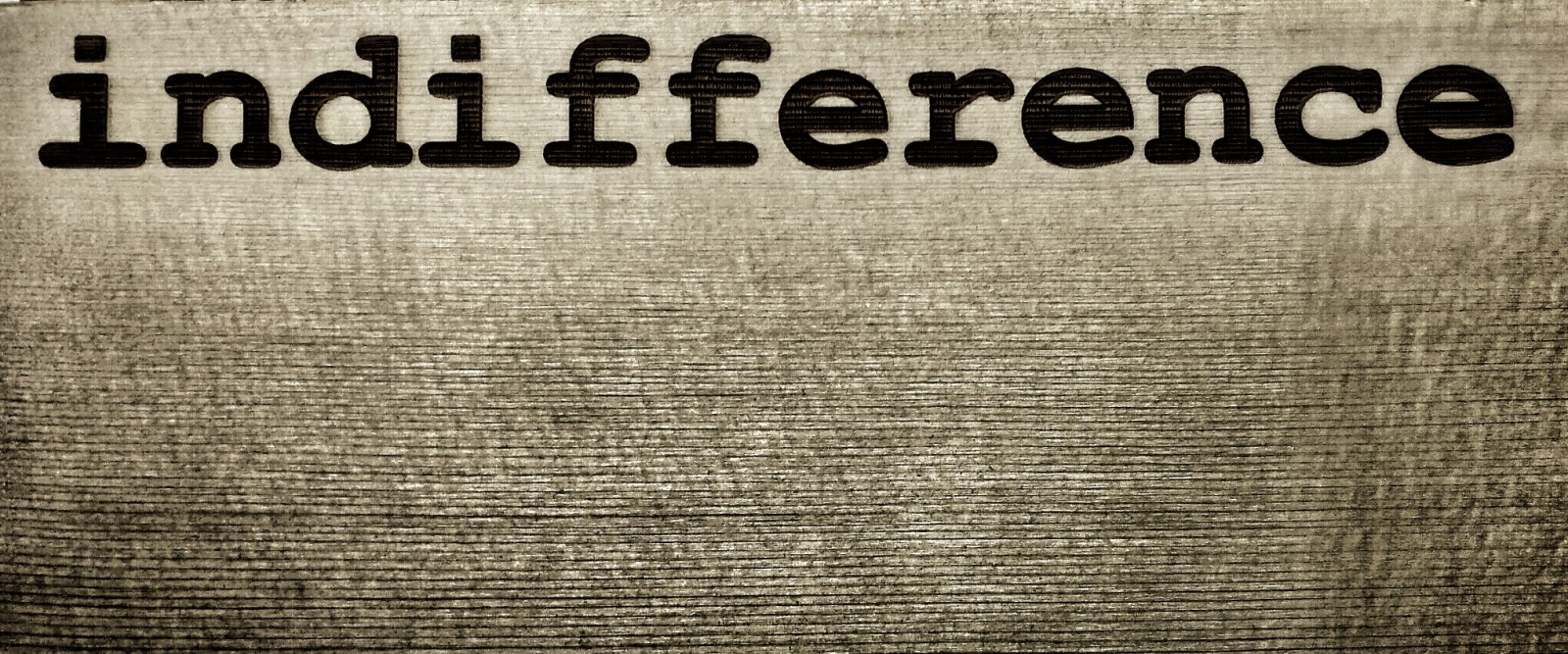 INDIFFERENZA INDIFFERENZA