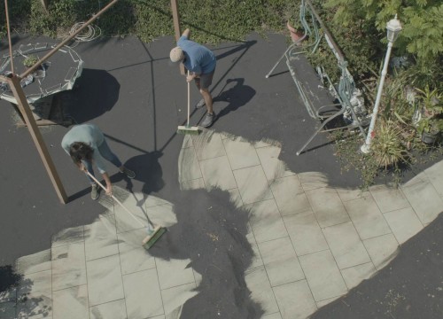 Un volcán habitado