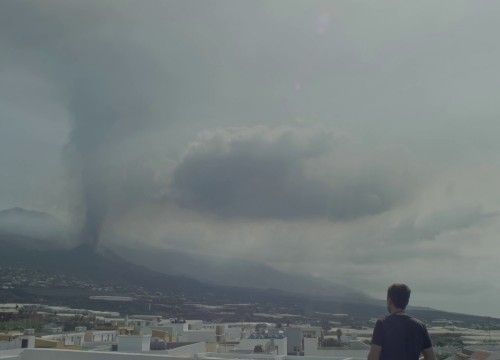 Un volcán habitado