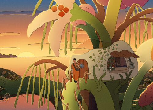 A Small Garden by the Window