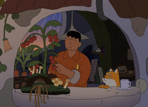 A Small Garden by the Window