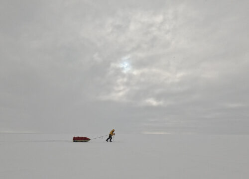 Alone in Antarctica