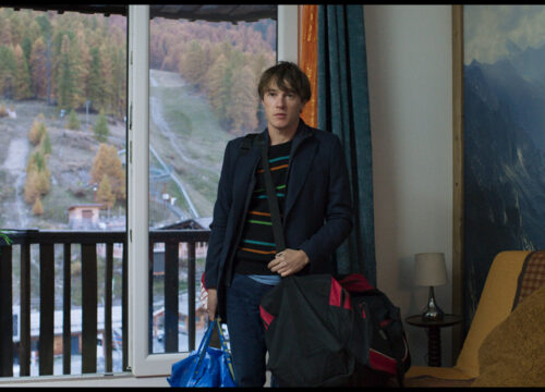 Laurent dans le vent