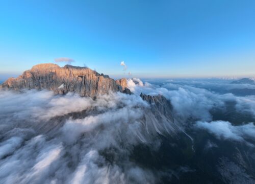 Ritorno a Cima Mugoni